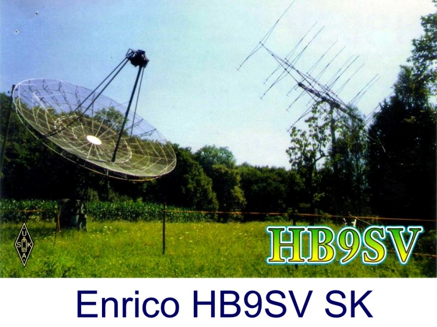 Enrico HB9SV je SK